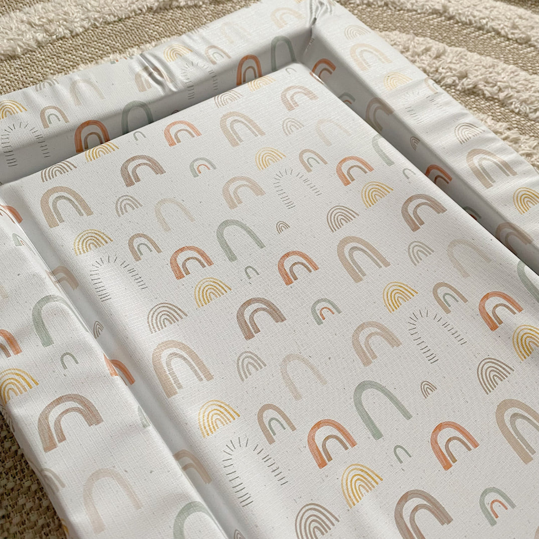 Changing Mat - Abstract Rainbow Print