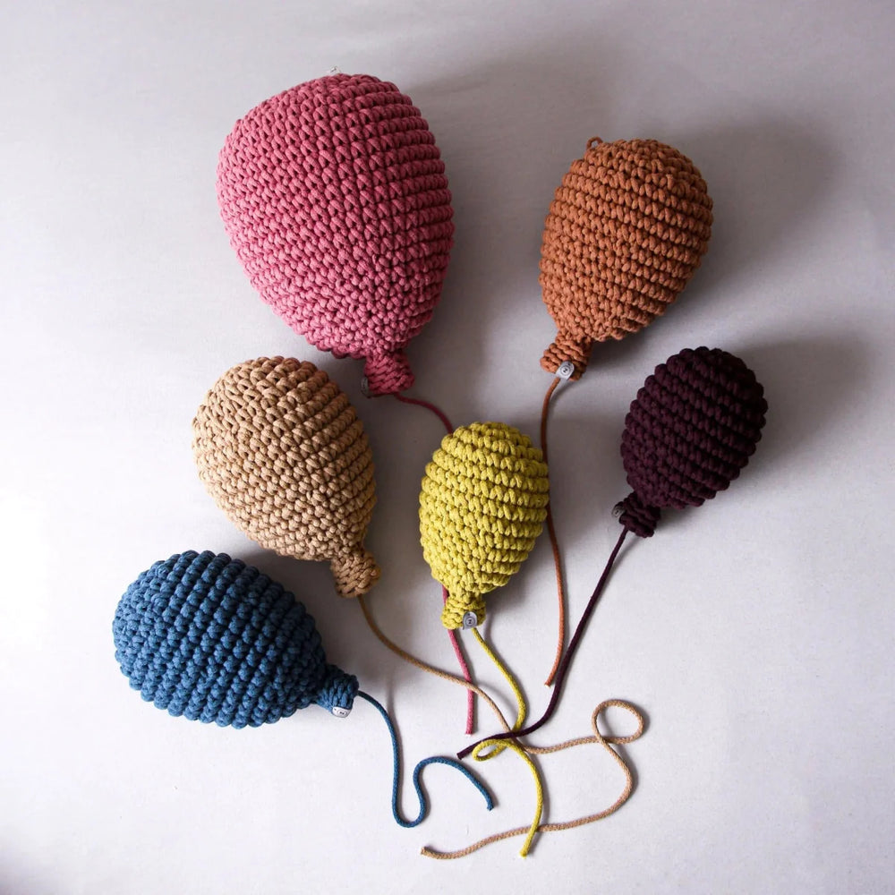 Cinnamon Handmade Crochet Balloon