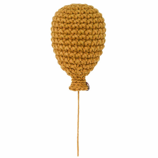 Mustard Handmade Crochet Balloon