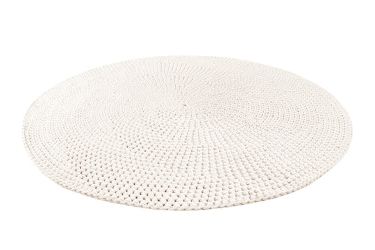 Crochet Moon Rug | Ivory