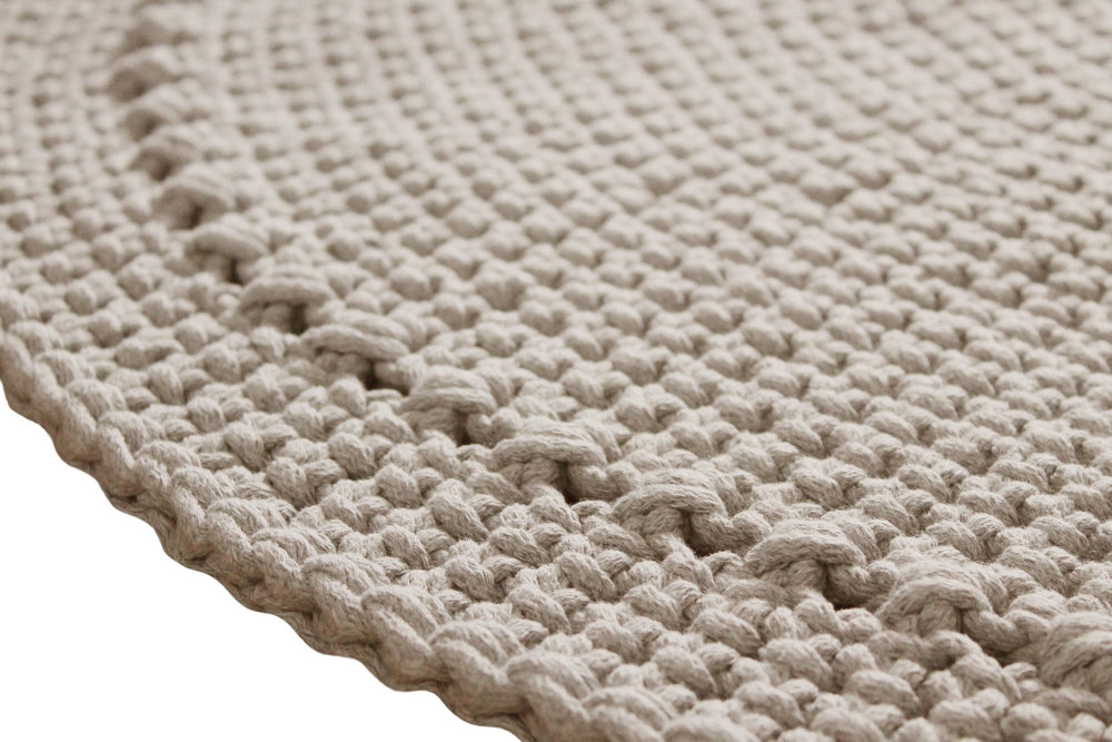 Crochet Nebo Rug | Beige