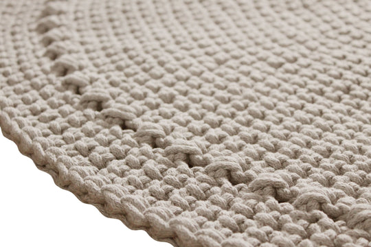 Crochet Nebo Rug | Beige