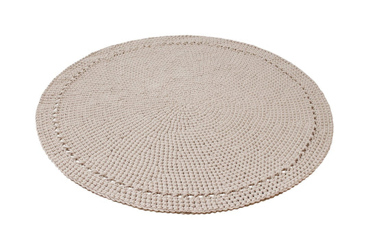 Crochet Nebo Rug | Beige