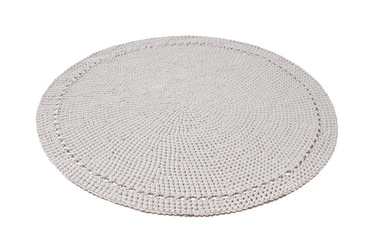 Crochet Nebo Rug | Oatmeal