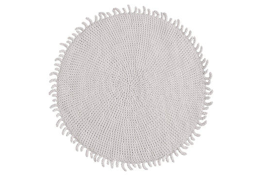 Crochet Sun Rug | Oatmeal