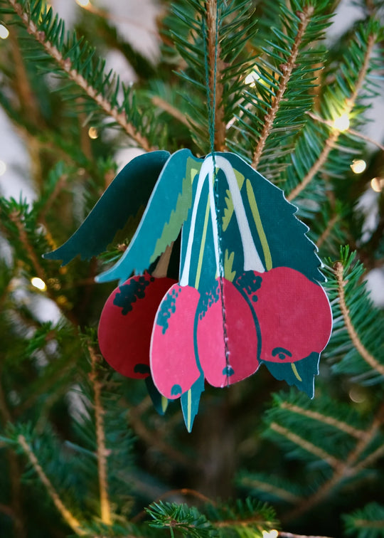 Paper Decorations | Winter Foliage