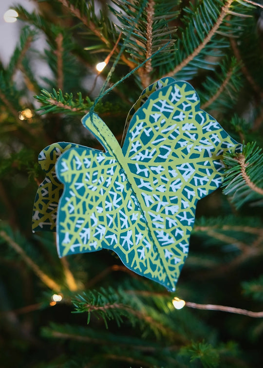 Paper Decorations | Winter Foliage