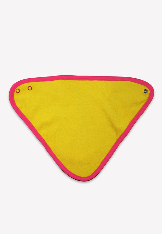 Organic Kitten Print Dribble Bib