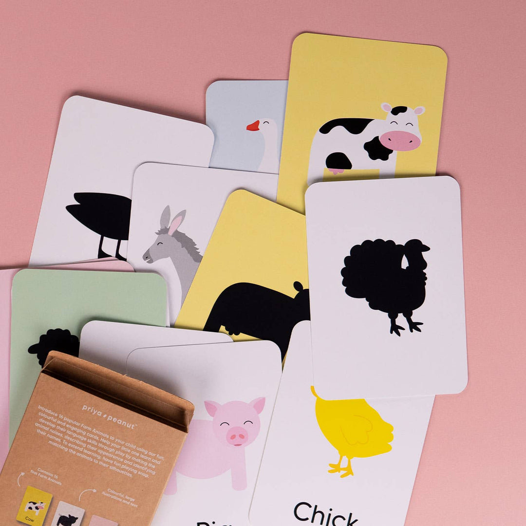 Baby Sensory Flashcards | Farm Animals