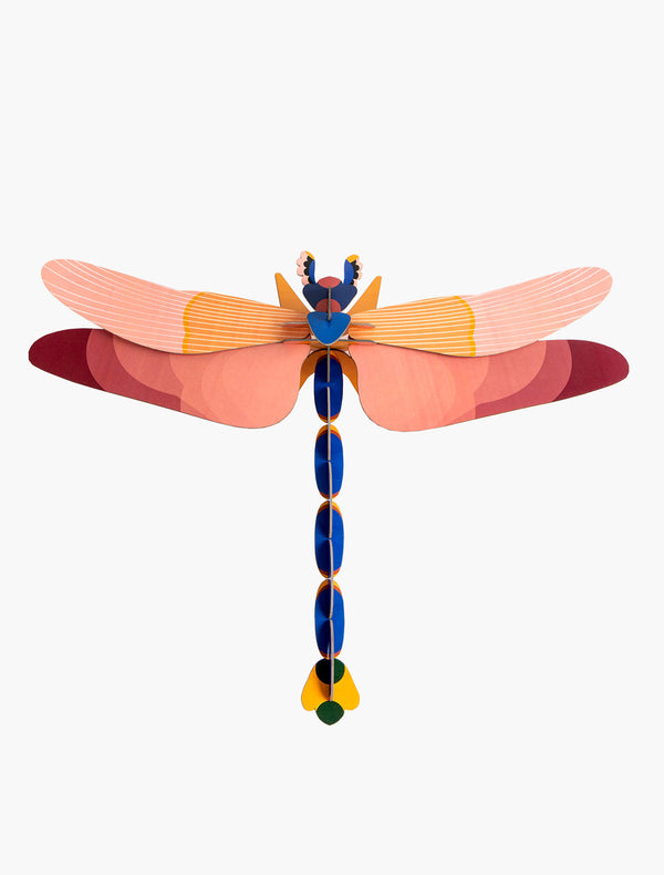 Studio Roof Wall Decoration | Enormous Pink Dragonfly (Deluxe)