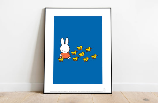 Miffy Art Print Walking With Ducks | 11” x 14”