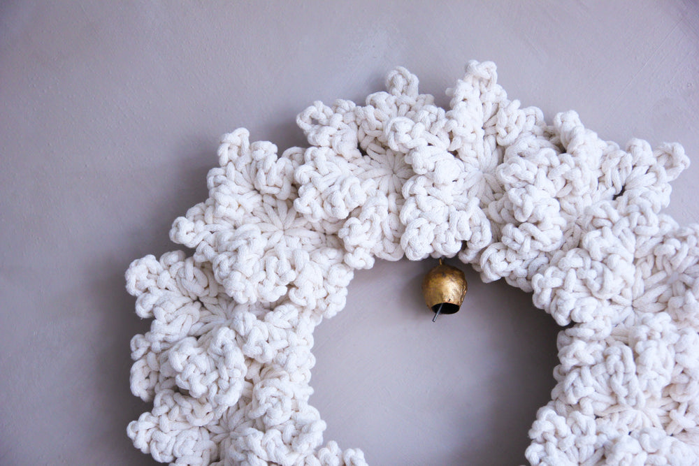 Crochet Christmas Wreath