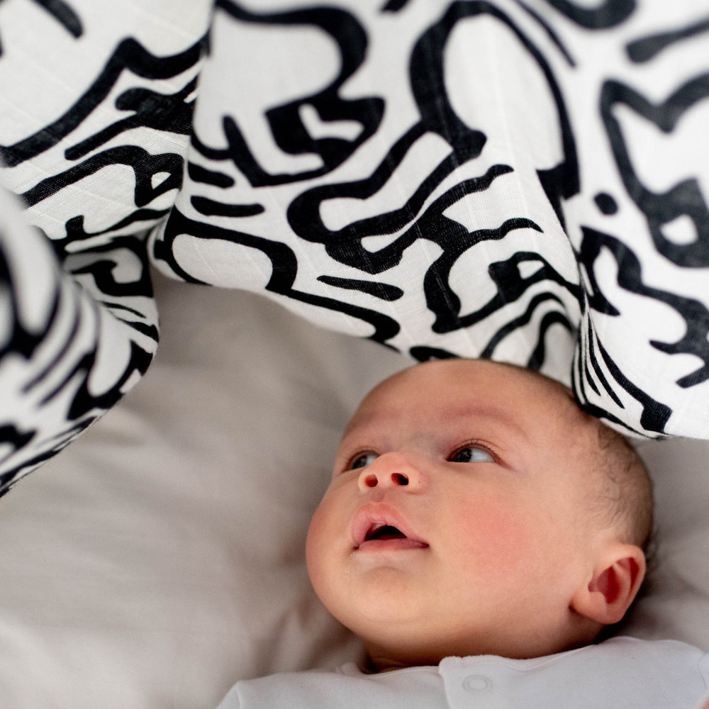 Etta Loves x Keith Haring 'Baby' Muslin