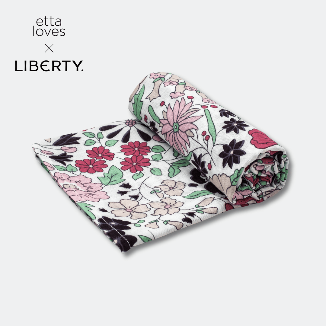 Etta Loves x Liberty – Sensory XL Muslin Swaddle