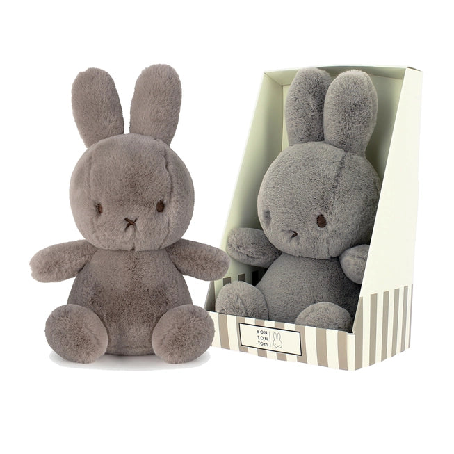 Miffy | Cozy Taupe In Gift Box - 23cm - Moo Like a Monkey