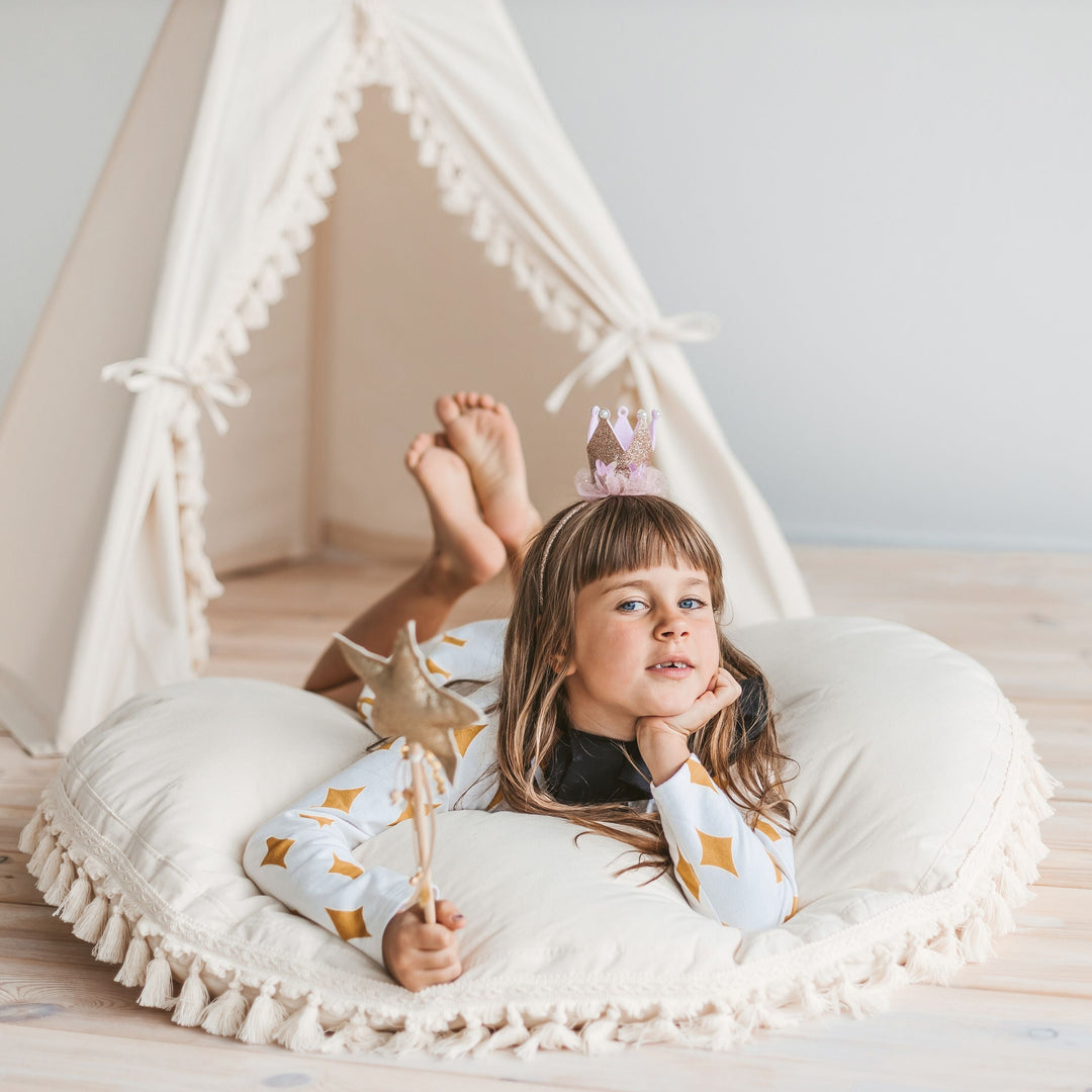 Boho Kid’s Teepee With Tassels