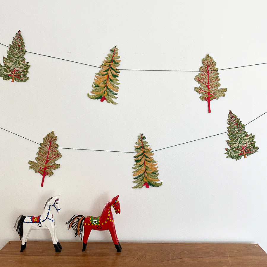 Recycled Paper Garland | Forest