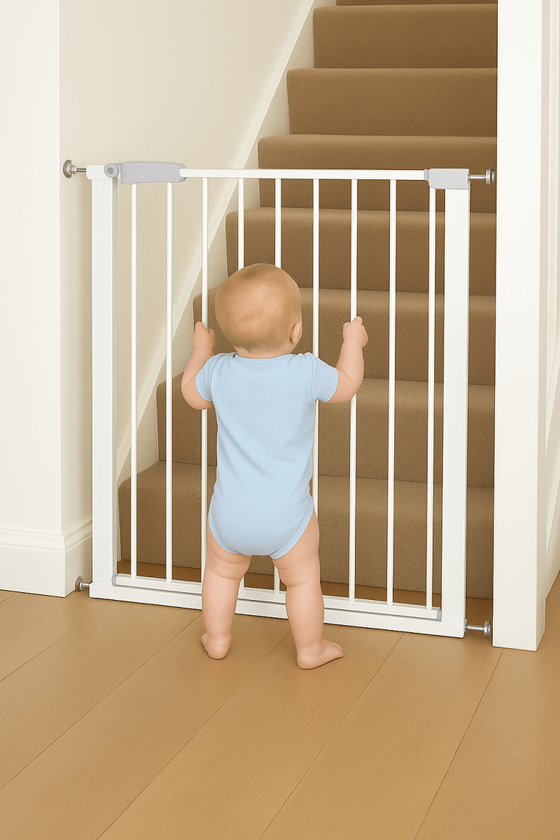 Baby Safety Stair Gate Pressure Fit 75-86cm