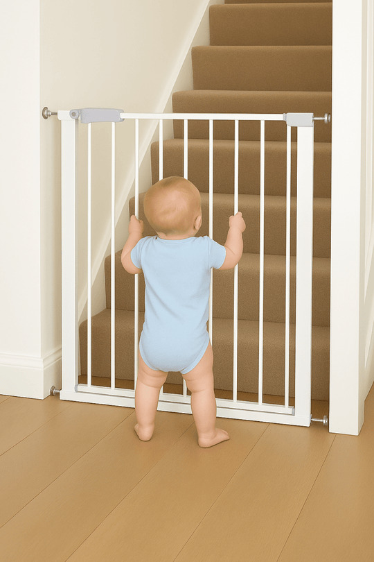 Baby Safety Stair Gate Pressure Fit 75-86cm - 3 Pack