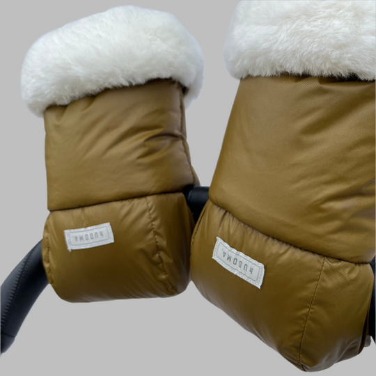 hUDOMA Pram Gloves - Greenwich Green