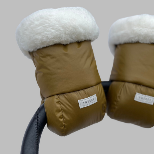 hUDOMA Pram Gloves - Greenwich Green