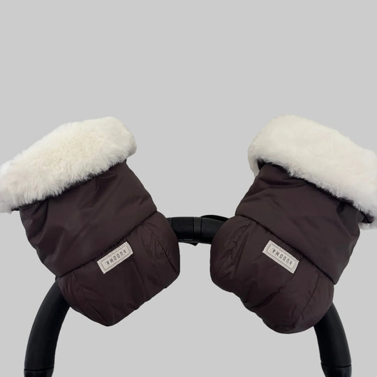 hUDOMA Pram Gloves - Broadway Brown
