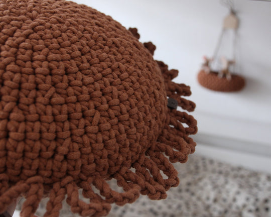 Crochet Fun Cushion | Cinnamon