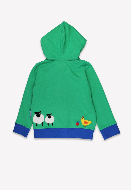 Organic Hillside Applique Hoodie