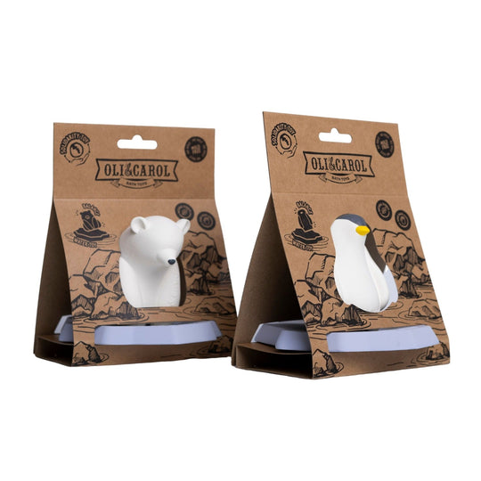 Oli & Carol Polar Bear Bath Toy