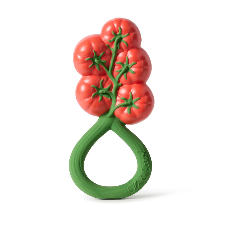 Tomato Rattle and Teether - Moo Like a Monkey
