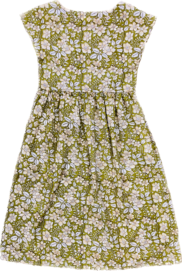 Om Baby | Evie Adult Dress - Olive