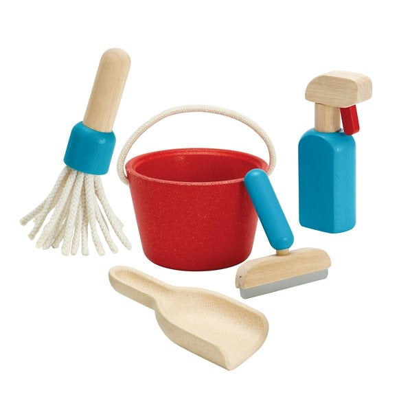Plan Toys | Cleaning Set - Moo Like a Monkey
