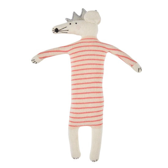 Sophie Home | Party Mouse In Rose Stripes - Moo Like a Monkey