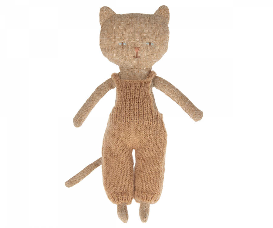 Maileg | Ginger Chatons Kitten in Dungarees - Moo Like a Monkey