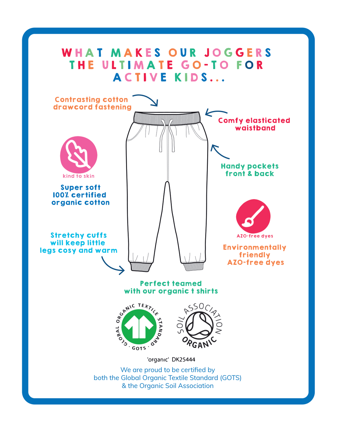 Organic Green Joggers