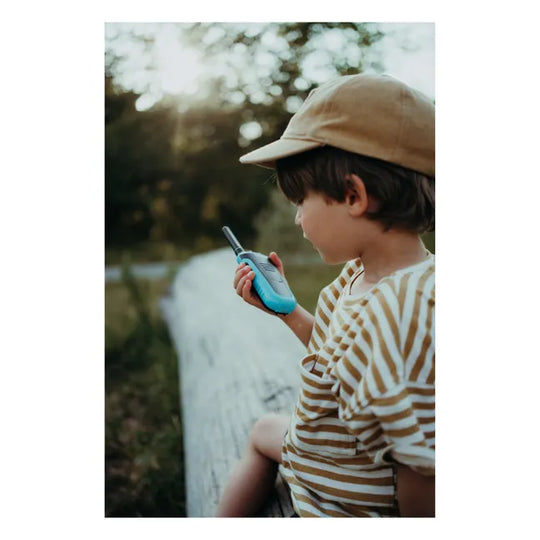 KIDYTALK Long Range Walkie-Talkies Green and Orange