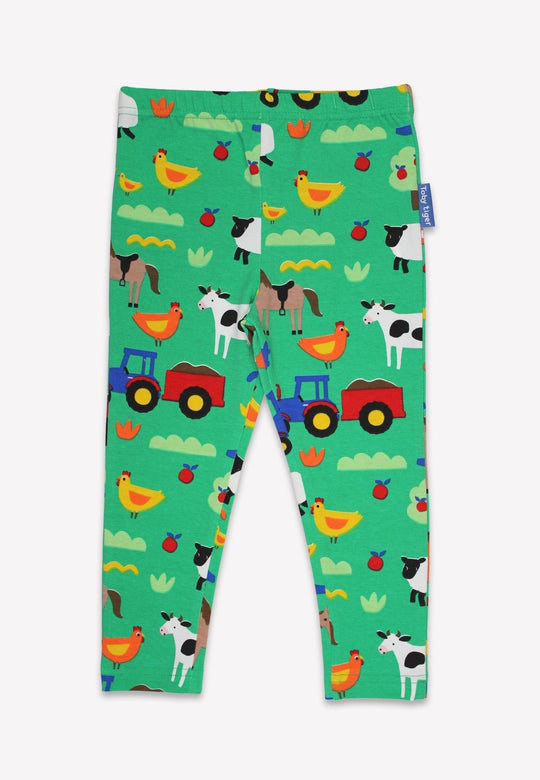 Organic Hillside Print Leggings