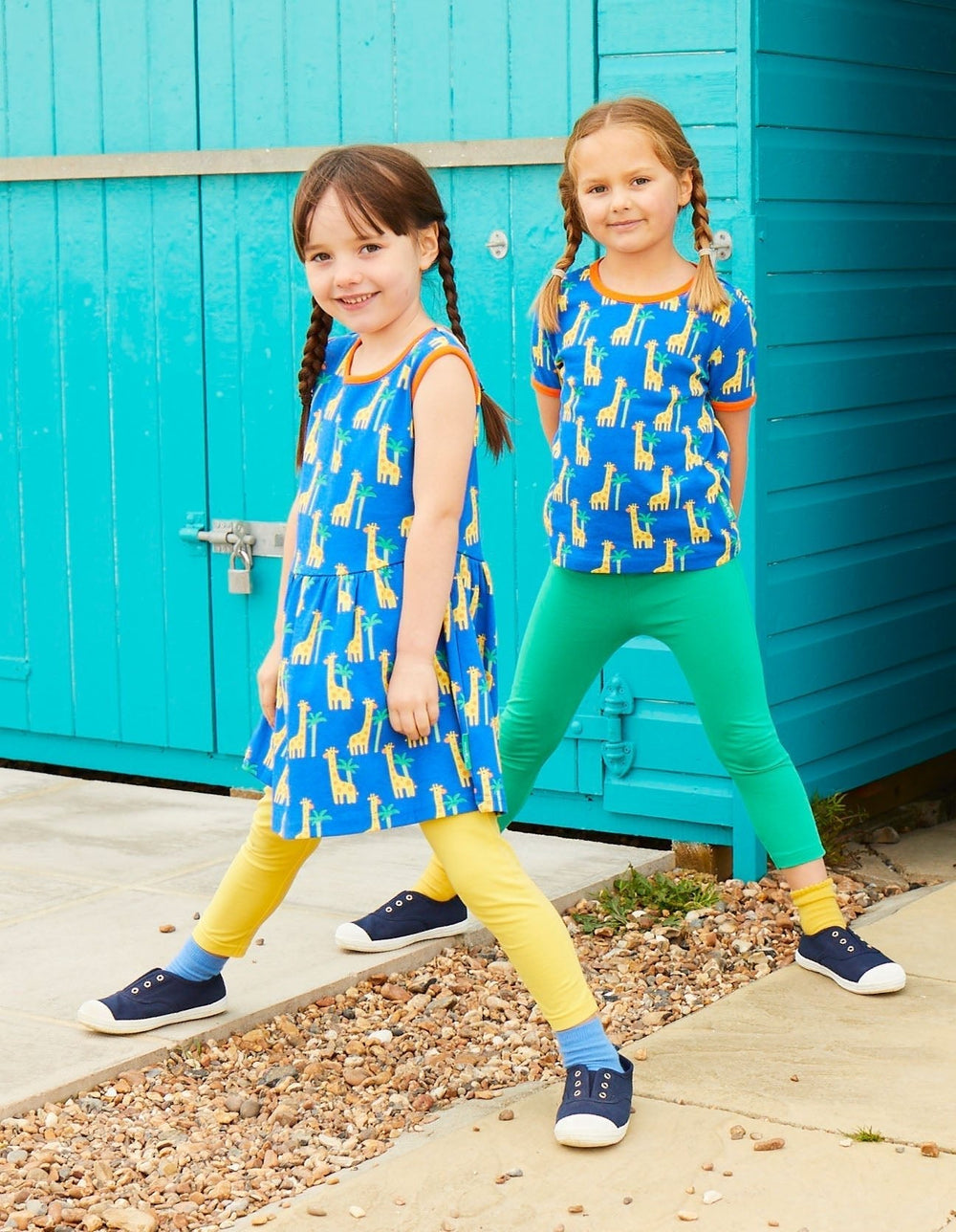 Organic Yellow Basic Leggings