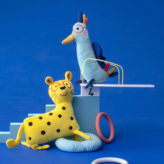 Moulin Roty | Les Toupitis Leopard Rattle