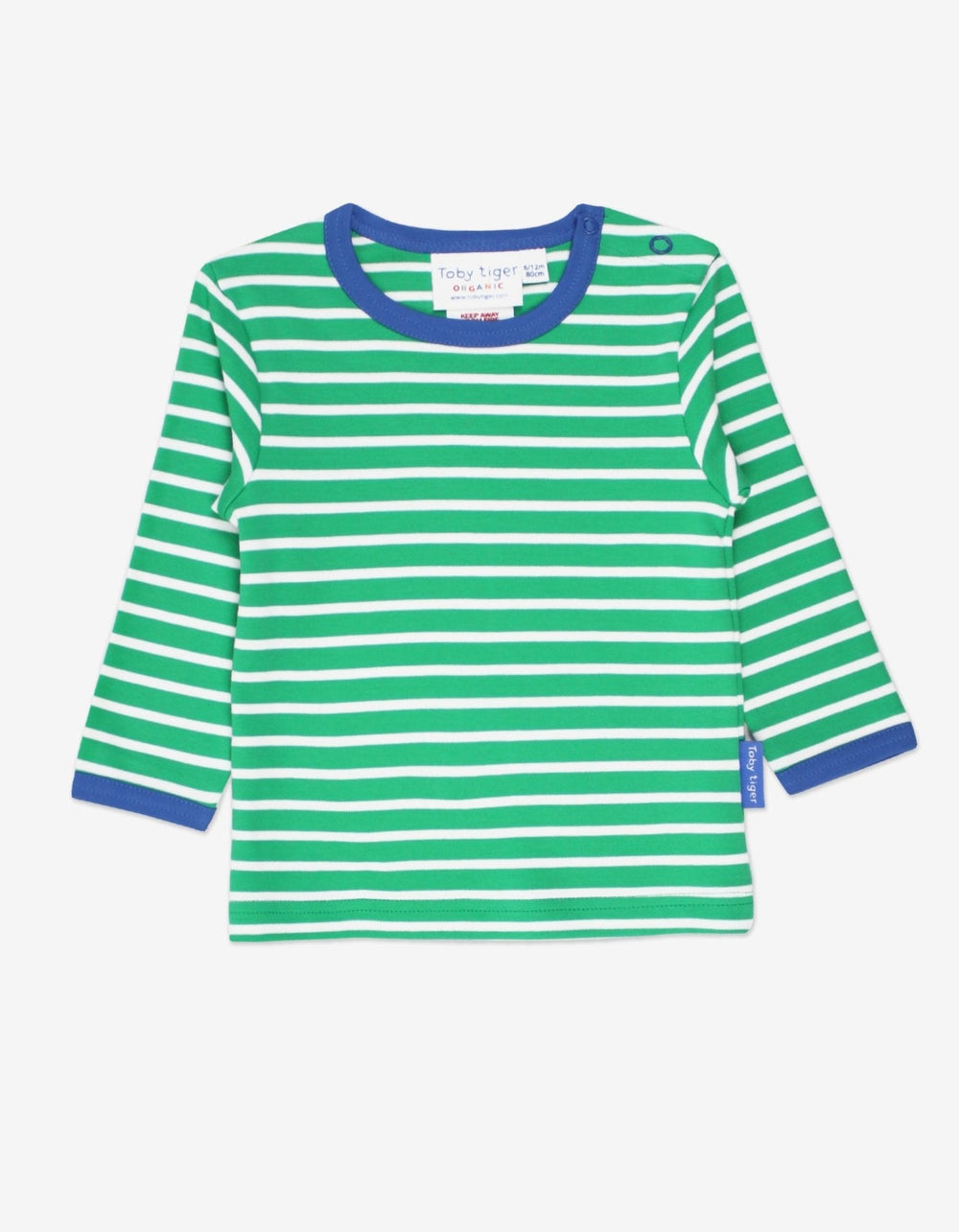 Organic Green Breton Long-Sleeved T-Shirt