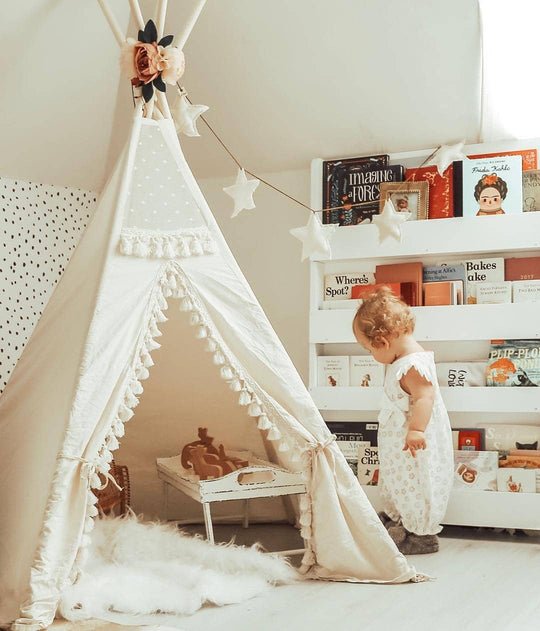 Boho Kid’s Teepee With Tassels