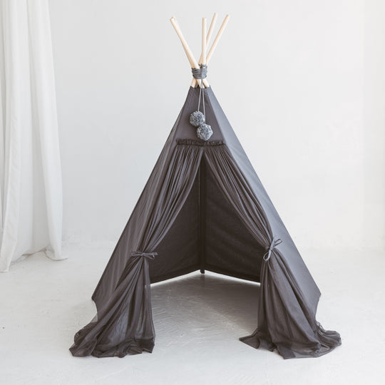 Fairy Teepee Play Tent - Grey