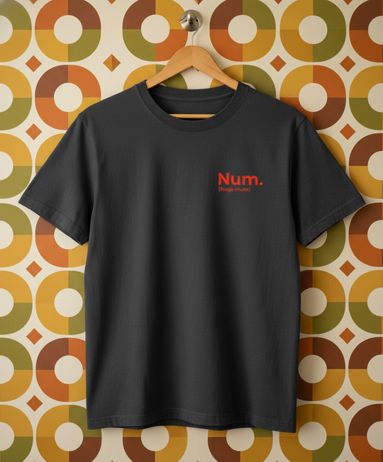 Organic Premium Adult T-Shirt - Num (Ninja Mum)
