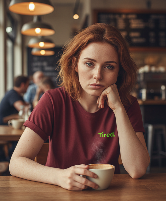 Organic Premium Adult T-Shirt - Tired