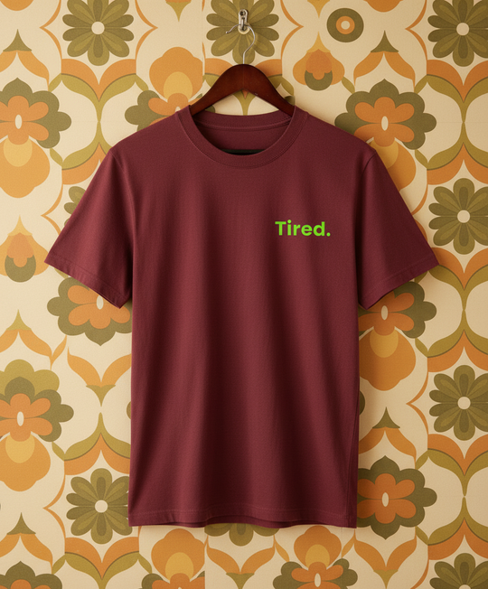 Organic Premium Adult T-Shirt - Tired