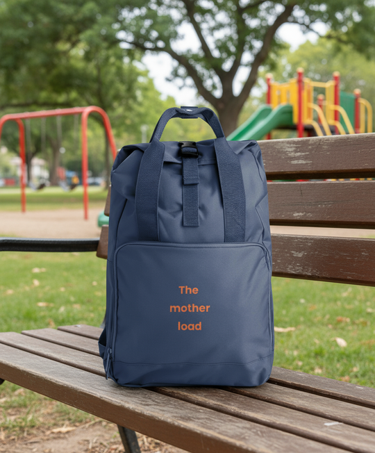 Embroidered Roll-Top Backpack - The Motherload
