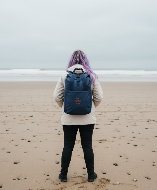 Embroidered Roll-Top Backpack - The Motherload