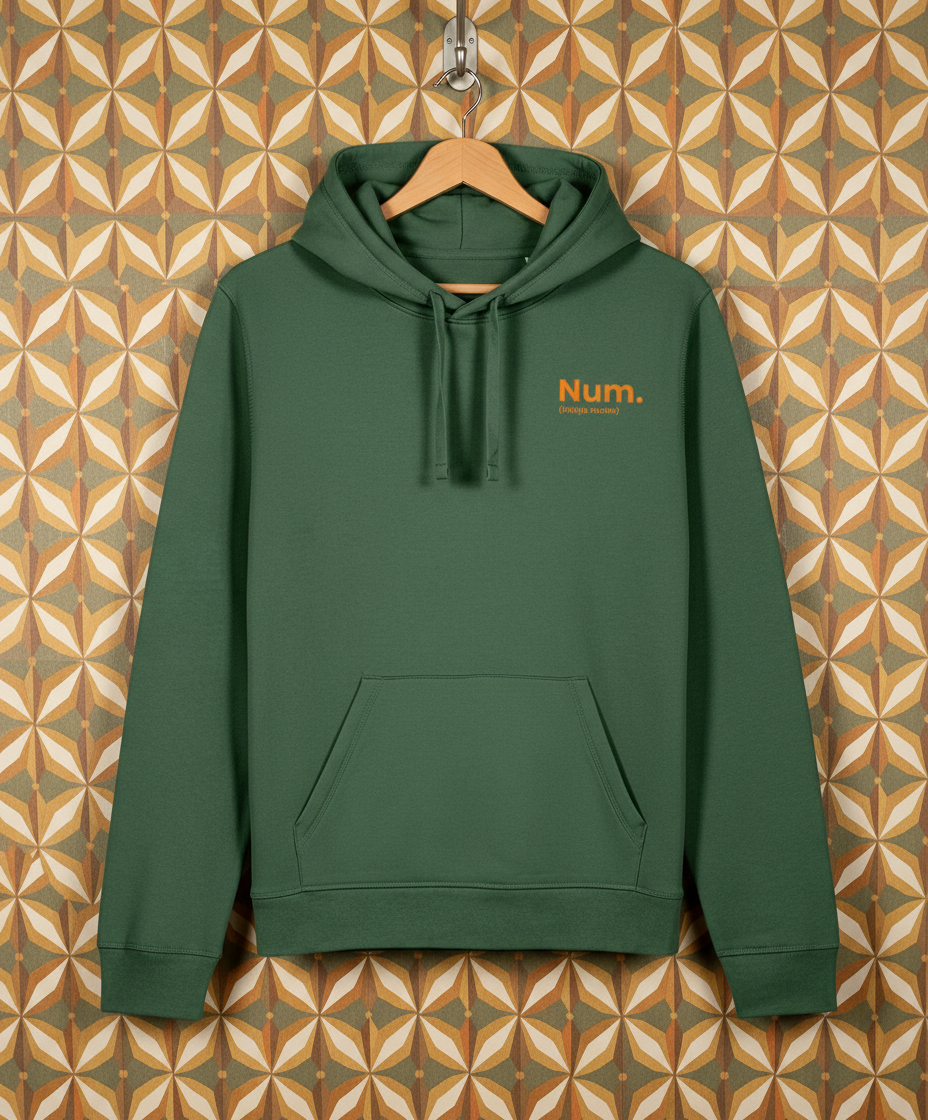Organic Adult Hoodie - Num (Ninja Mum)