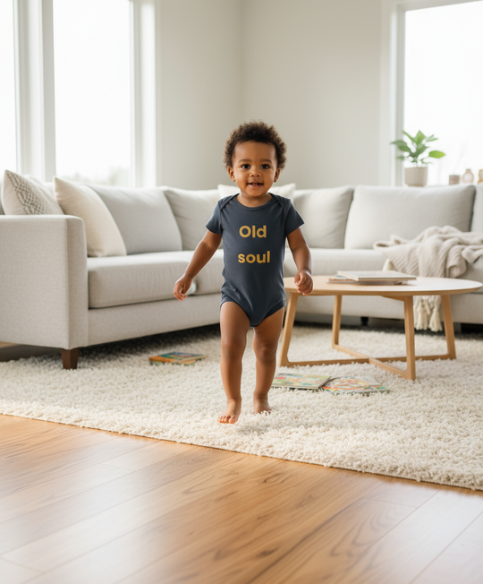 Organic Baby Bodysuit - Old Soul
