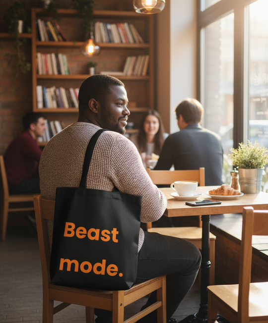 Organic Super Strong Tote - Beast Mode